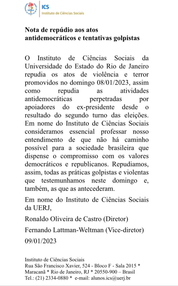 Nota de Repúdio